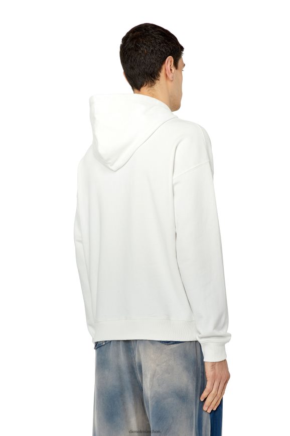 Diesel s-rob-hood-doval-pj Bekleidung Weiss Männer H0VDZ147