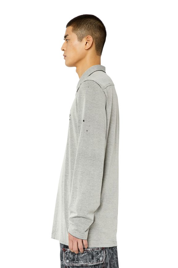 Diesel Shirt Bekleidung grau Männer H0VDZ227