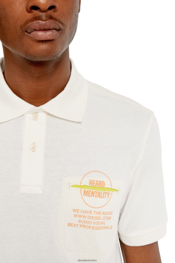 Diesel T-Beutel Bekleidung Weiss Männer H0VDZ171