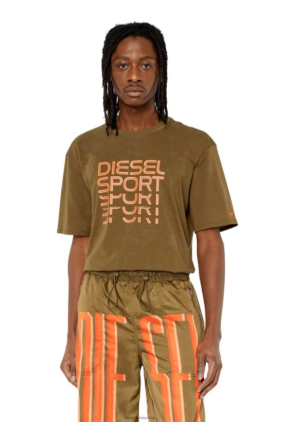 Diesel amtee-duncan-ht16 Bekleidung braun Männer H0VDZ214