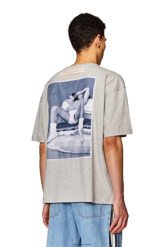 Diesel pr-t-nlabel-23 Bekleidung grau Männer H0VDZ251