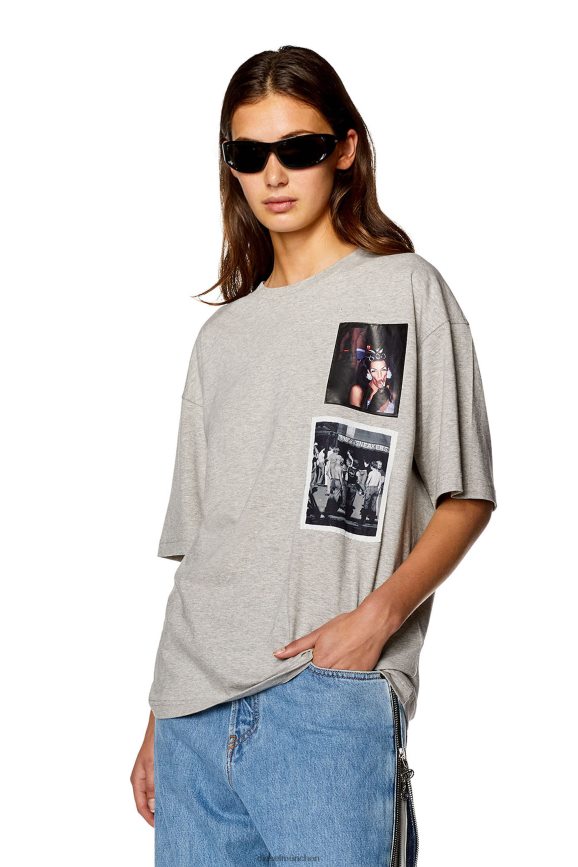 Diesel pr-t-nlabel-23 Bekleidung grau Männer H0VDZ251
