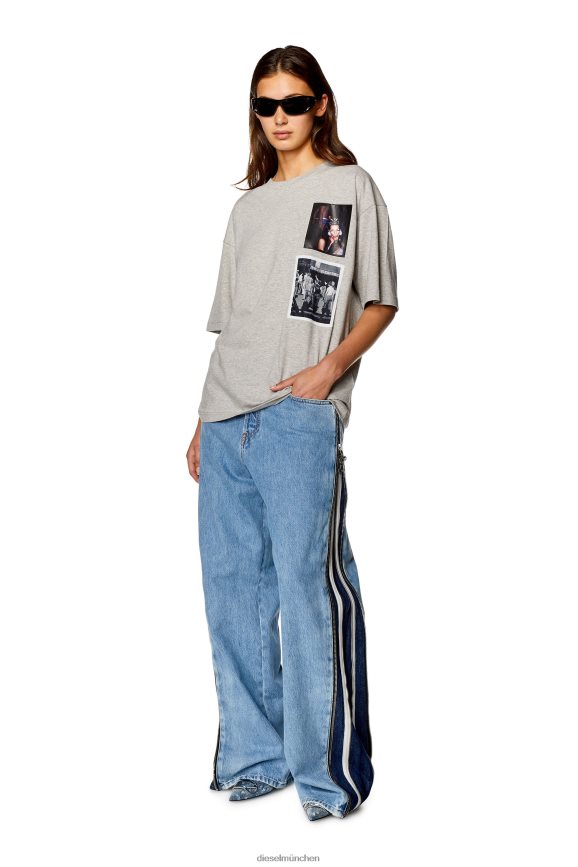 Diesel pr-t-nlabel-23 Bekleidung grau Männer H0VDZ251