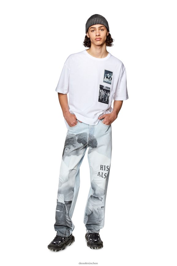 Diesel pr-t-nlabel-23b Bekleidung Weiss Männer H0VDZ267