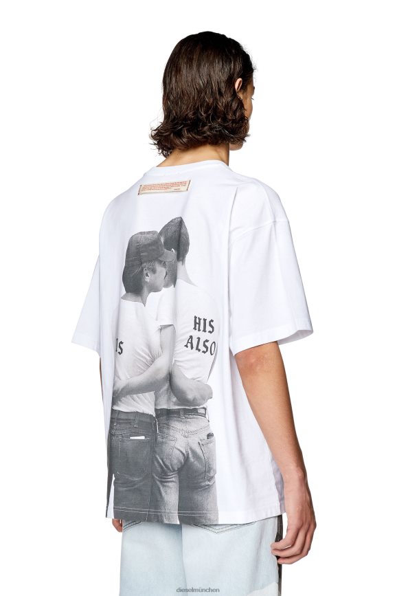 Diesel pr-t-nlabel-23b Bekleidung Weiss Männer H0VDZ267