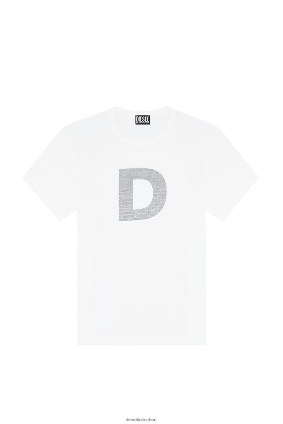 Diesel t-diegor-col Bekleidung Weiss Männer H0VDZ239
