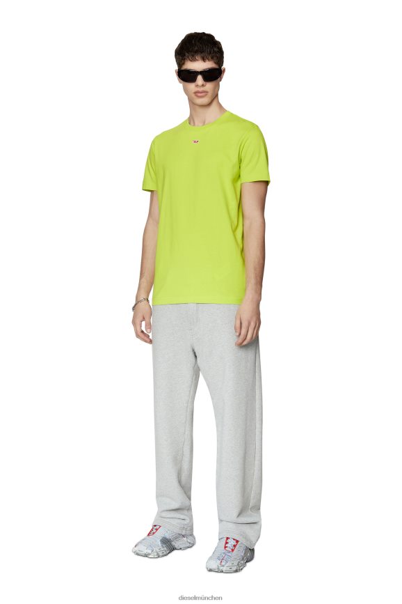 Diesel t-diegor-d Bekleidung grünes Fluo Männer H0VDZ197