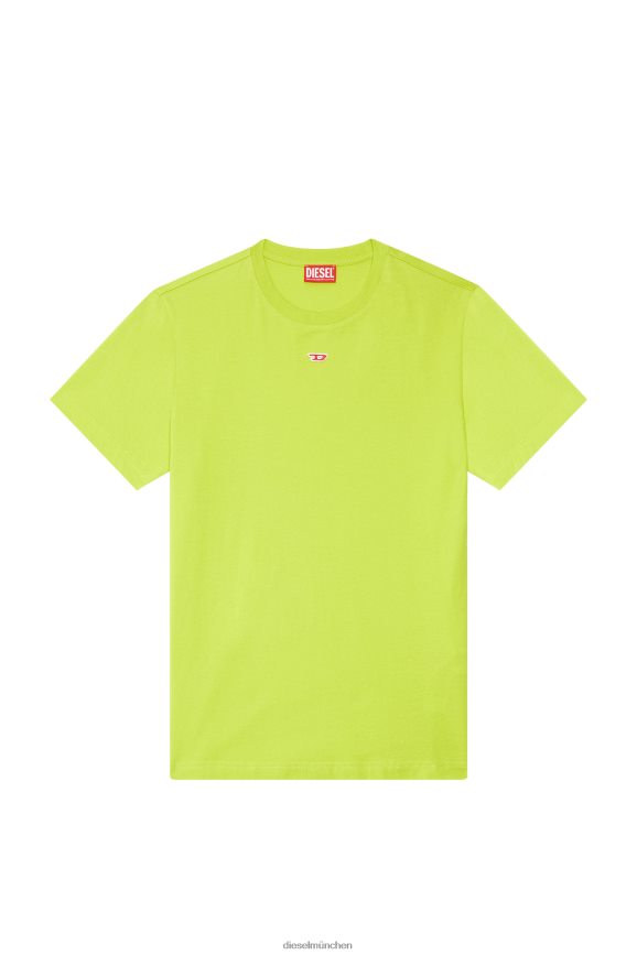 Diesel t-diegor-d Bekleidung grünes Fluo Männer H0VDZ197
