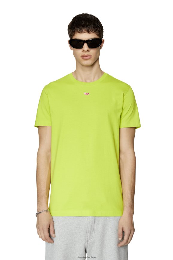 Diesel t-diegor-d Bekleidung grünes Fluo Männer H0VDZ197