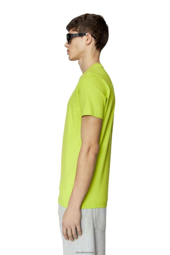Diesel t-diegor-d Bekleidung grünes Fluo Männer H0VDZ197