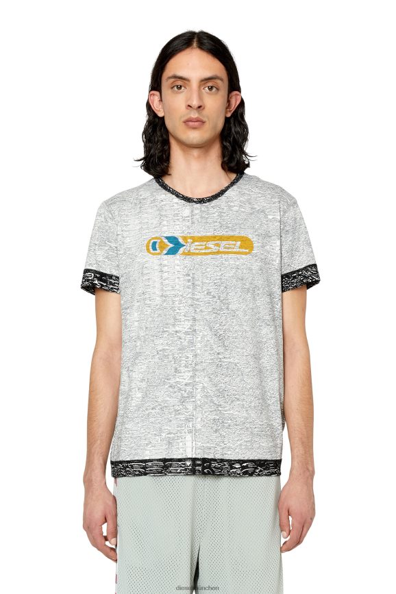 Diesel t-inyside Bekleidung grau Männer H0VDZ173