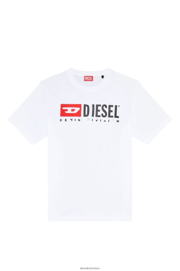 Diesel t-just-divstroyed Bekleidung Weiss Männer H0VDZ284