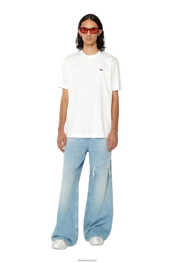 Diesel t-just-doval-pj Bekleidung Weiss Männer H0VDZ249