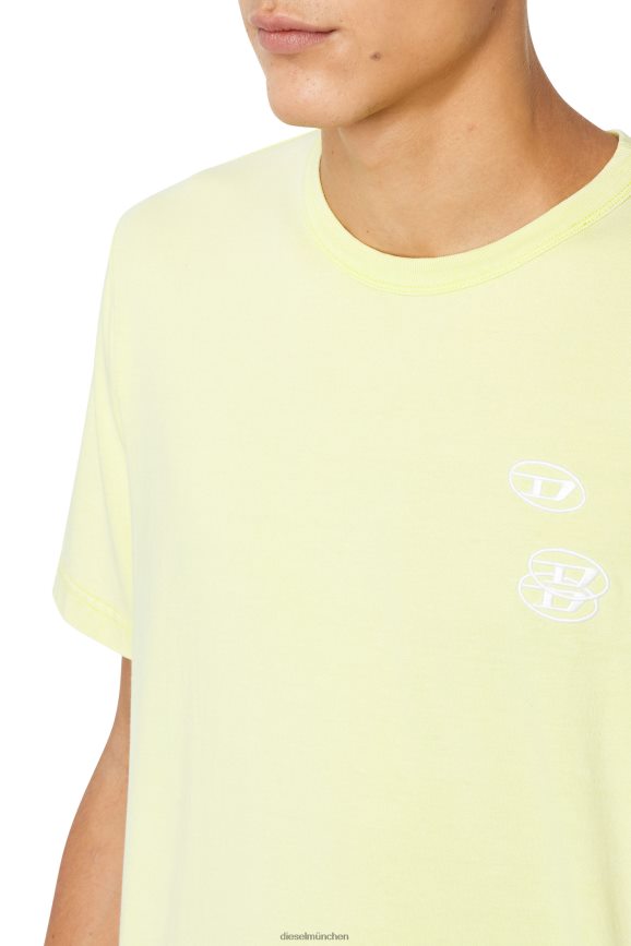 Diesel t-just-g14 Bekleidung gelbes Fluo Männer H0VDZ219