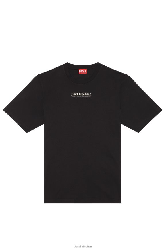 Diesel t-just-l4 Bekleidung Schwarz Männer H0VDZ266