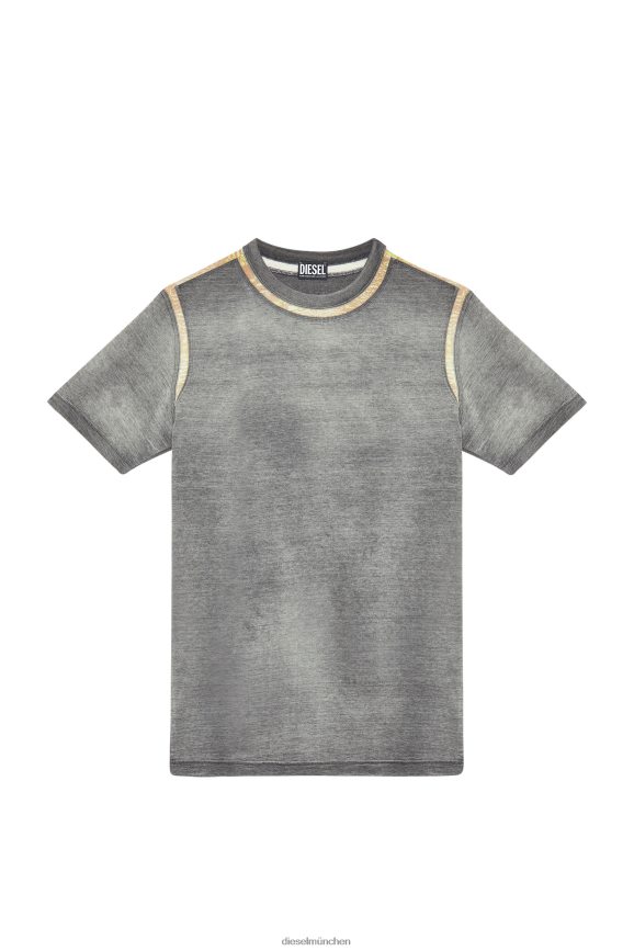 Diesel t-justindi Bekleidung grau Männer H0VDZ231