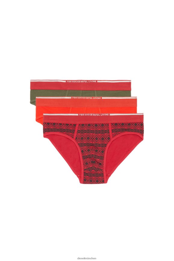 Diesel umbr-andre threepack Bekleidung Rot Männer H0VDZ455