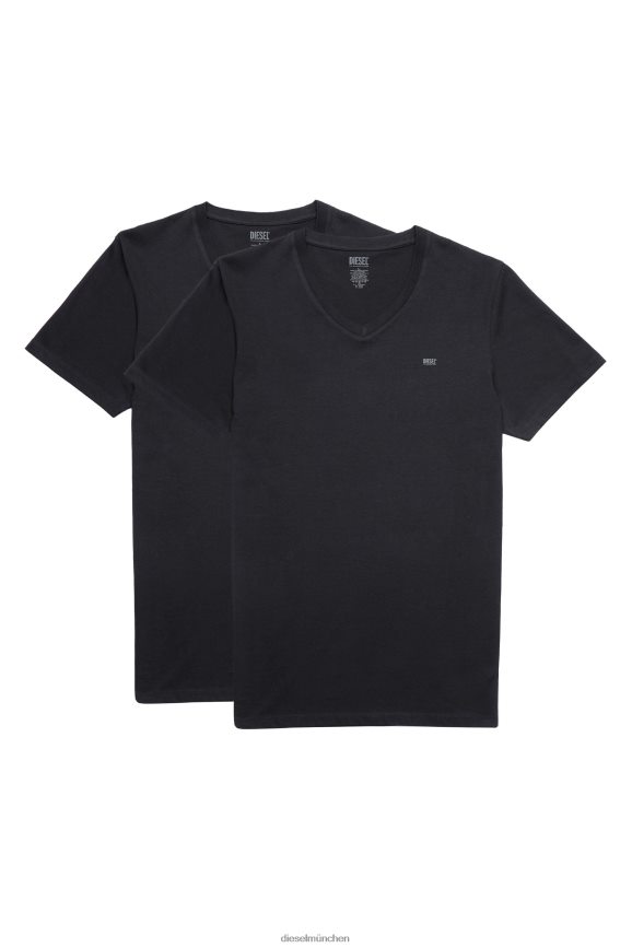 Diesel umtee-michael-tube-twopack Bekleidung Schwarz Männer H0VDZ440