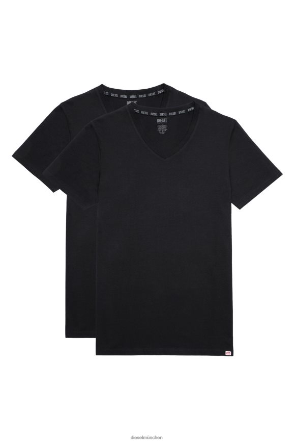 Diesel umtee-michael-tube-twopack Bekleidung Schwarz Männer H0VDZ442