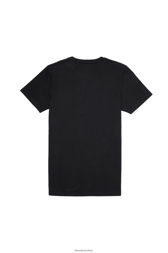 Diesel umtee-michael-tube-twopack Bekleidung Schwarz Männer H0VDZ442