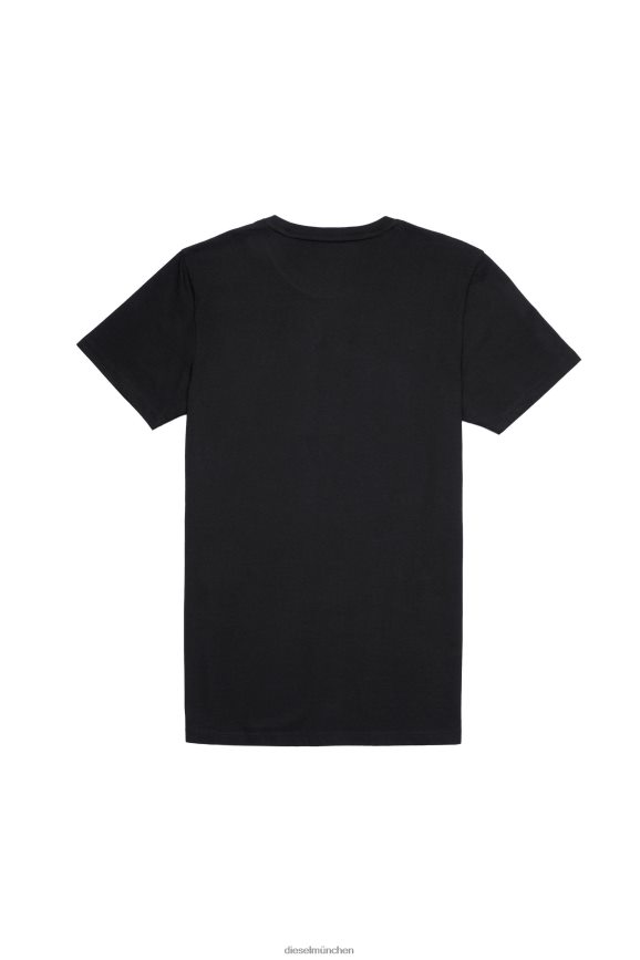 Diesel umtee-randal-tube-twopack Bekleidung Schwarz Männer H0VDZ443