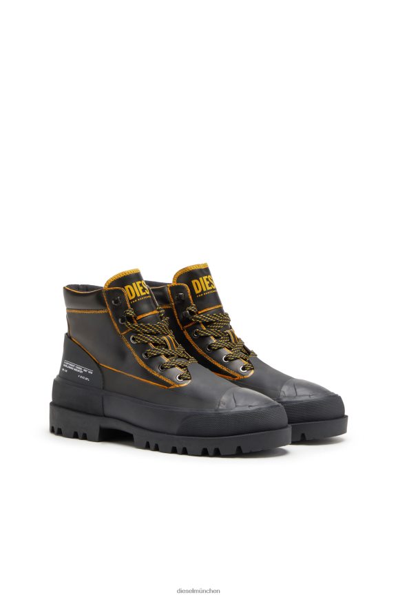 Diesel d-hiko bt x Schuhwerk schwarz/orange Männer H0VDZ544