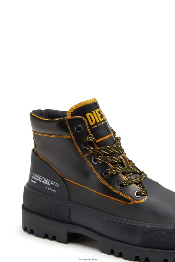 Diesel d-hiko bt x Schuhwerk schwarz/orange Männer H0VDZ544