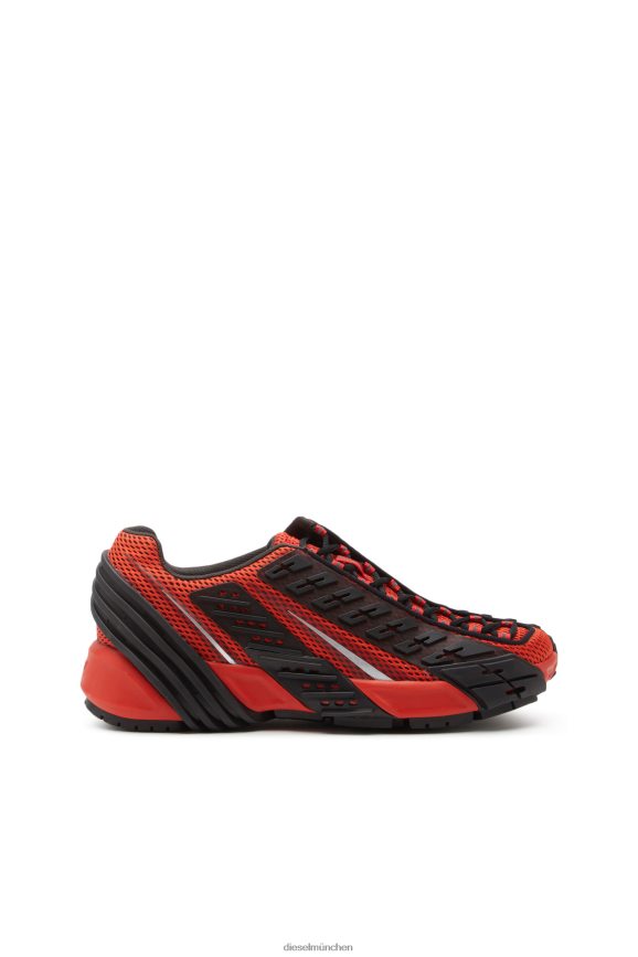 Diesel S-Prototyp v2 Schuhwerk Schwarz Rot Männer H0VDZ523