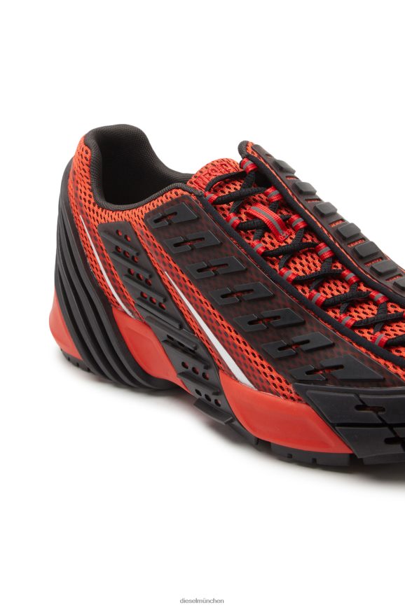 Diesel S-Prototyp v2 Schuhwerk Schwarz Rot Männer H0VDZ523