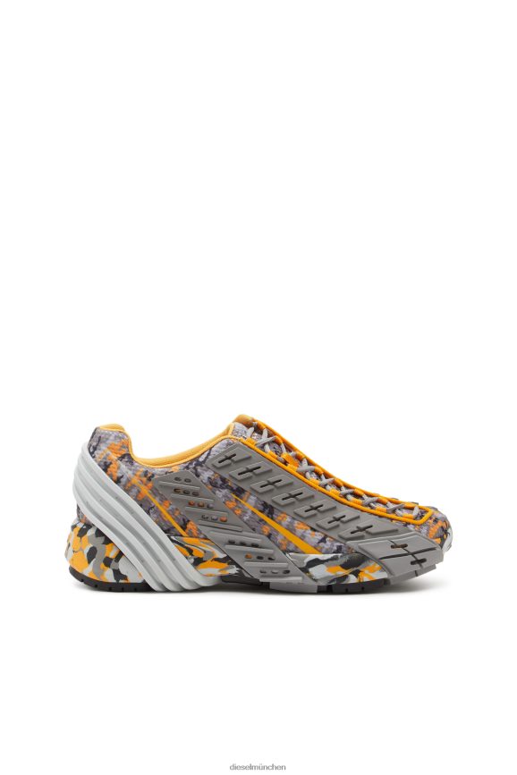 Diesel S-Prototyp v2 Schuhwerk grau/orange Männer H0VDZ532