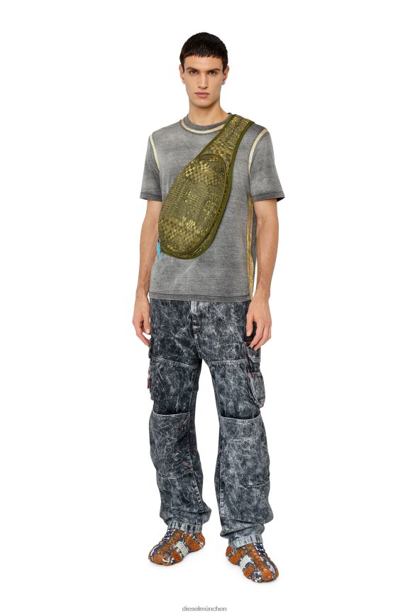 Diesel 1DR-Pod-Schultertasche Zubehörteil Militärgrün Männer H0VDZ495