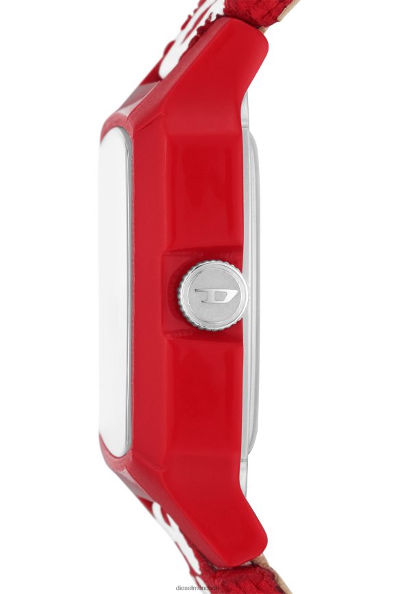 Diesel dz2168 Zubehörteil rot-Weiss Männer H0VDZ635