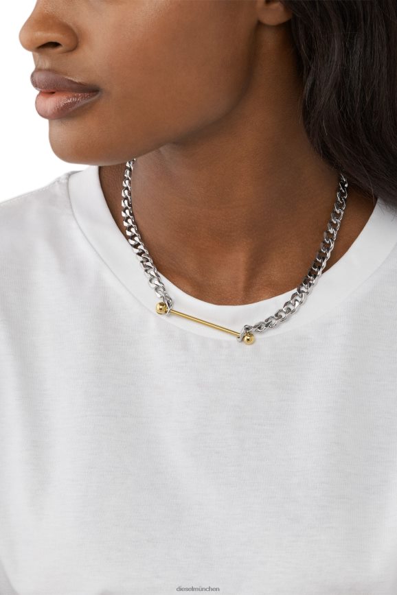 Diesel dx1408 Zubehörteil Silber unisex H0VDZ711