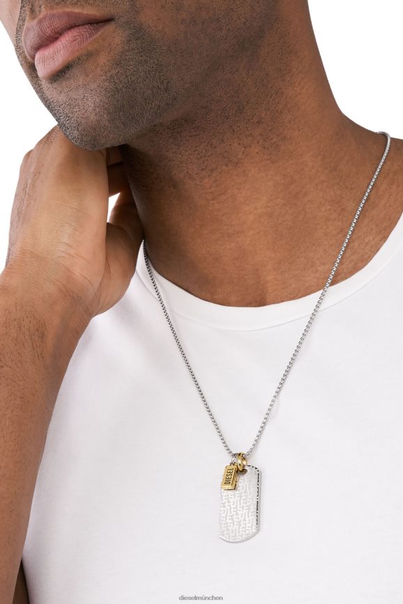 Diesel dx1431 Zubehörteil Silber unisex H0VDZ706